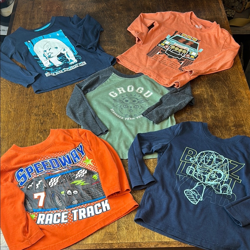 Toddlers Bundle Long sleeve Shirts 2T‎